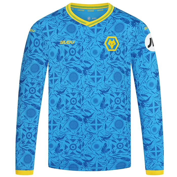 Wolverhampton Wanderers Fan Shop | 2025-26 Wolves Third Shirt – Junior – LS GONZALEZ 30 Collection Official Wolves Fan Gear